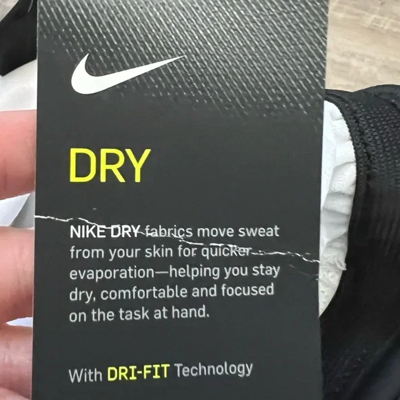 2/40 NWT Nike Dri-FIT Icon Men’s Basketball Shorts White & Black Size Large - Picture 6 of 6